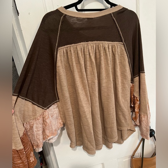 Free People Flutter Sleeve Top - Picture 5 of 5